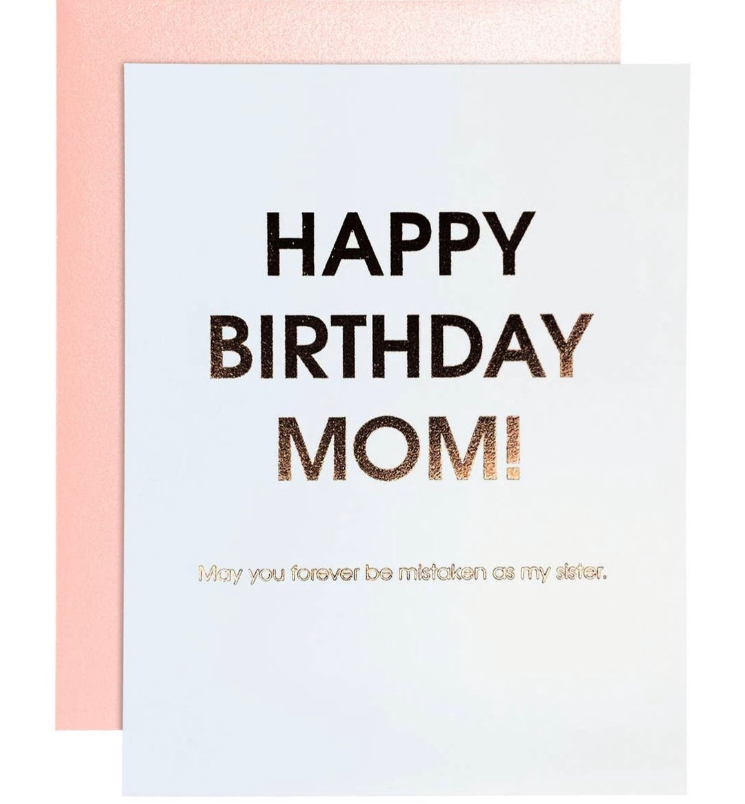 HAPPY BIRTHDAY MOM CARD