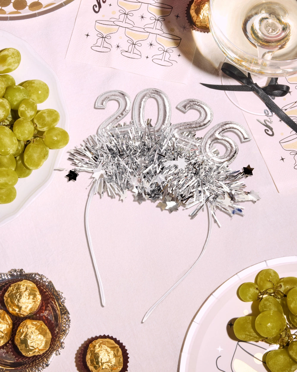 2026 PUFFY HEADBAND-SILVER