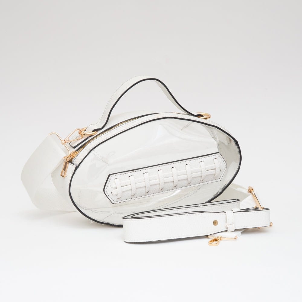 GAMEDAY FOOTBALL BAG-WHITE