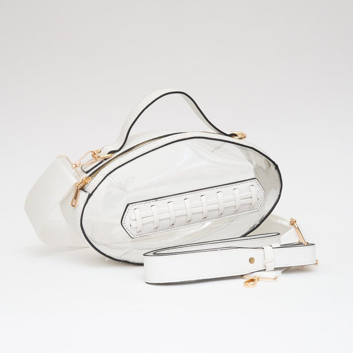 GAMEDAY FOOTBALL BAG-WHITE