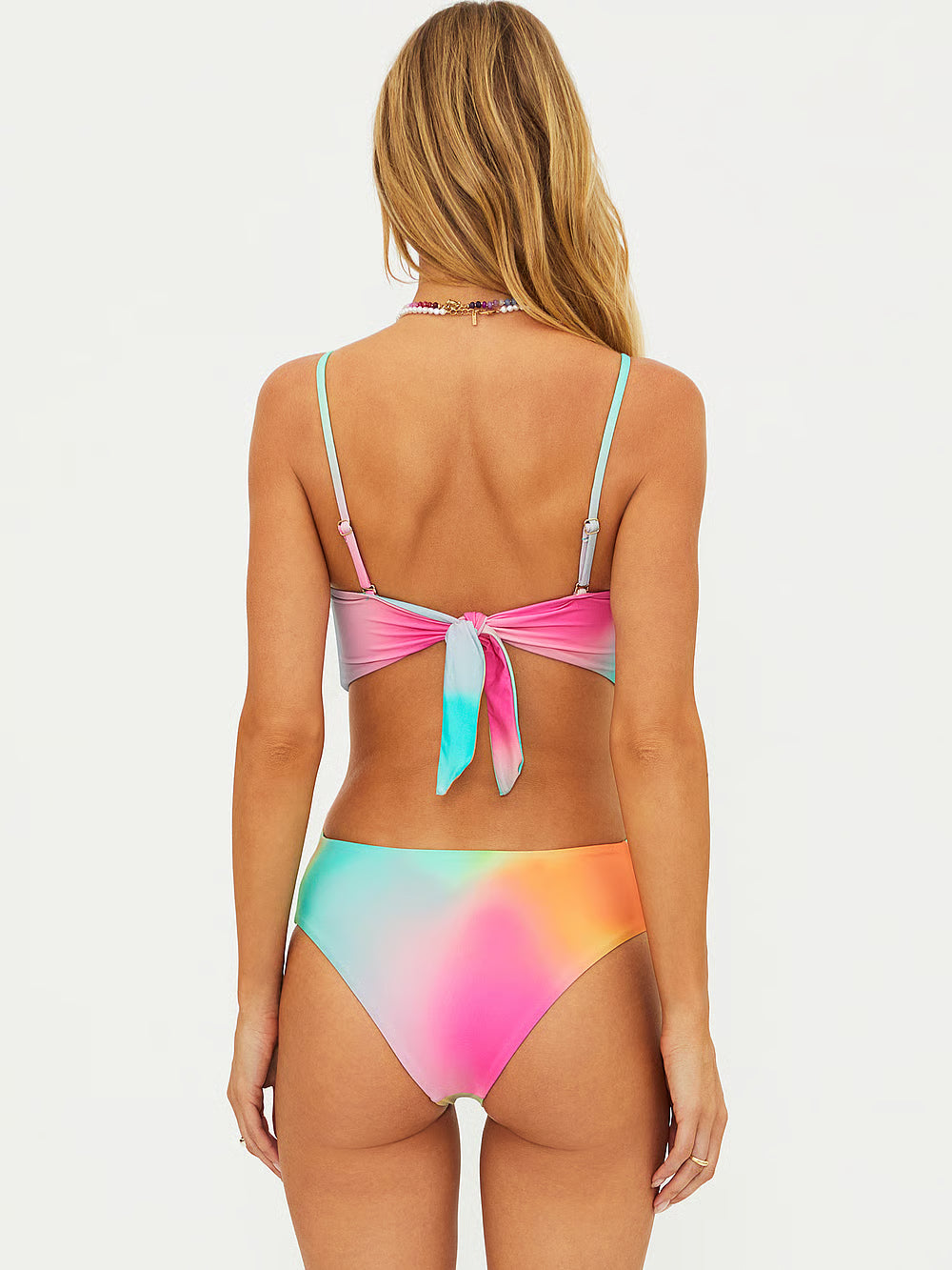 STASSIA ONE PIECE-STRAWBERRY SUNSET OMBRÉ