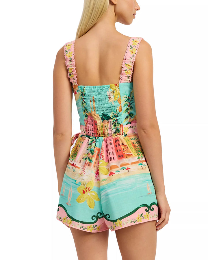 SELENA ROMPER-PINK/MULTI