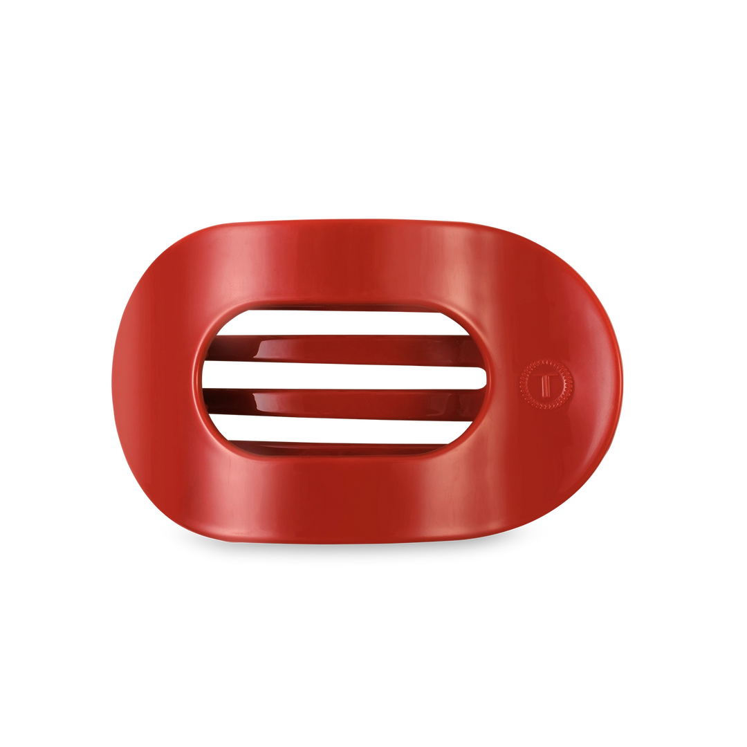 MEDIUM FLAT ROUND HAIR CLIP-RED CARPET READY