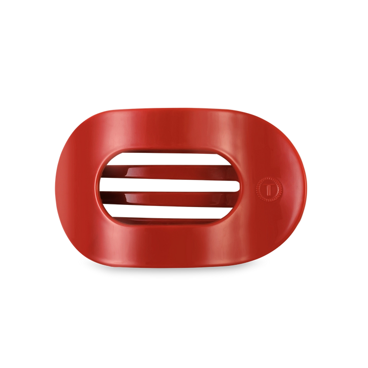 MEDIUM FLAT ROUND HAIR CLIP-RED CARPET READY