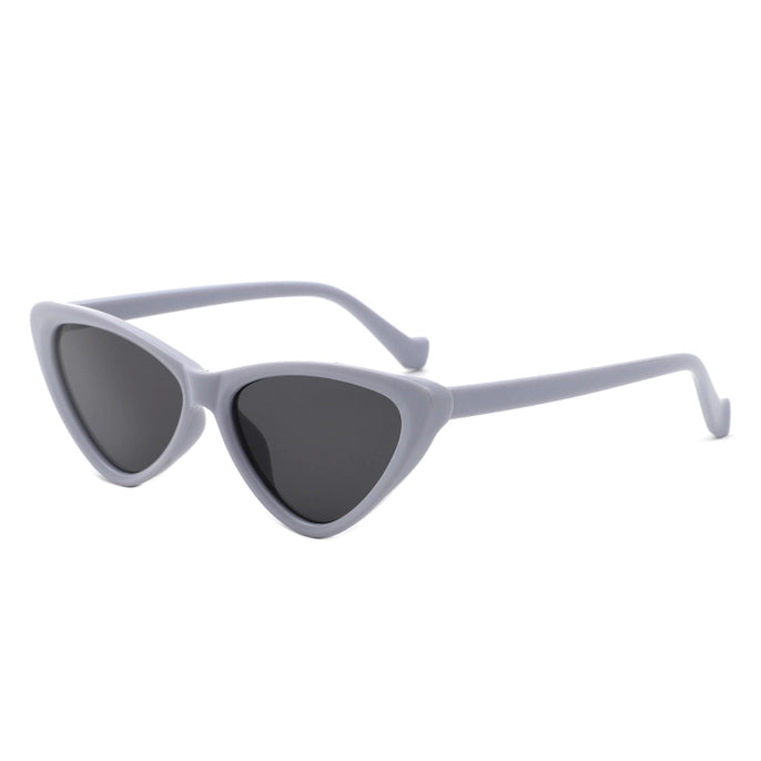 RETRO CAT EYE VINTAGE SUNGLASSES-GRAY