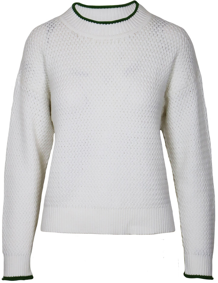 MURRAY RELAXED SWEATER-IVORY