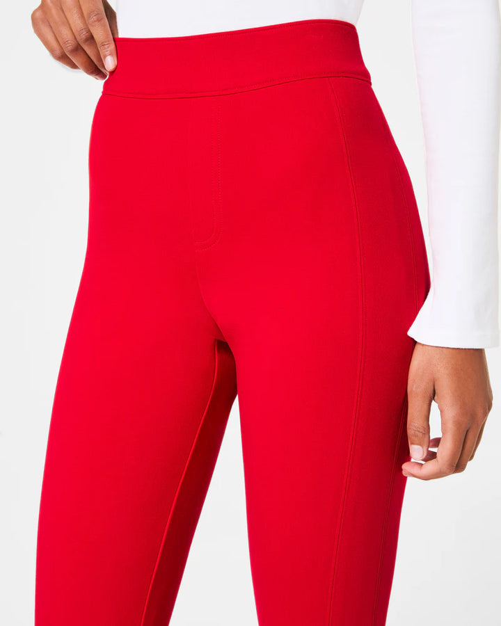 SPANXSUPERSMOOTH PERFECT FIT PONTE SLIM STRAIGHT PANT-SPANX RED