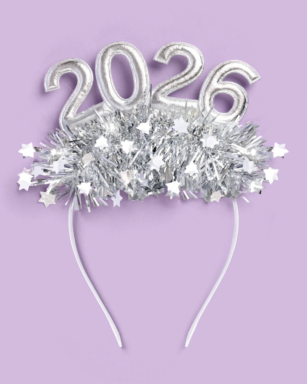 2026 PUFFY HEADBAND-SILVER