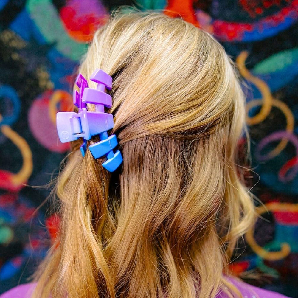 MEDIUM CLASSIC HAIR CLIP-MIAMI VICE