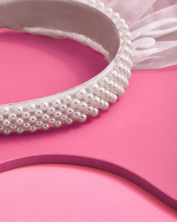 BRIDAL PEARL HEADBAND