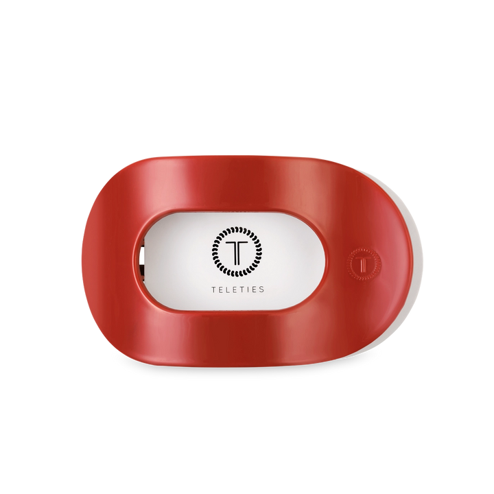 LARGE ROUND FLAT HAIR CLIP-RED CARPET READY