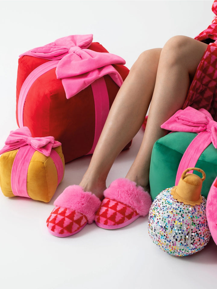 FELICITY TREE SLIPPERS-PINK