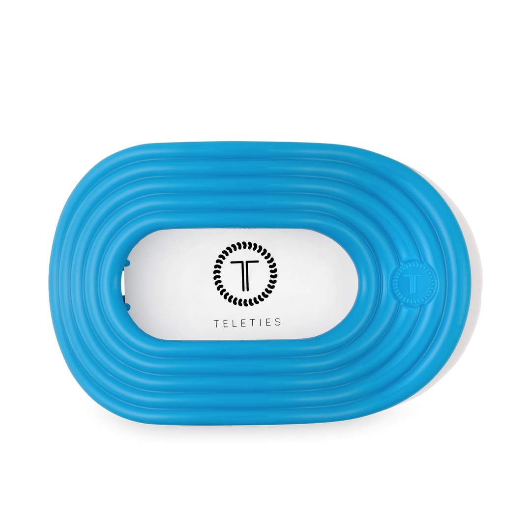 LARGE FLAT ROUND HAIR CLIP-MIAMI VICE