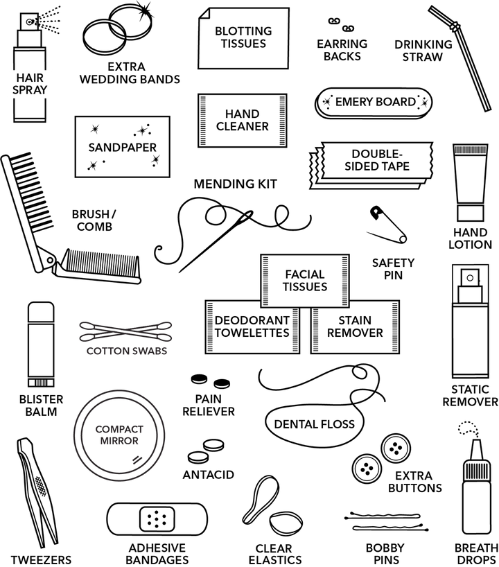 SHEMERGENCY KIT FOR BRIDES-PEARL