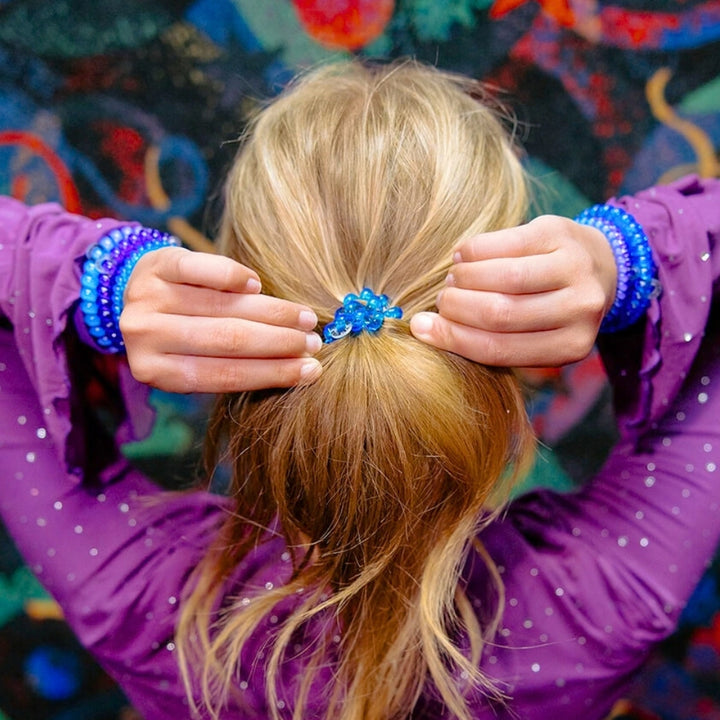 LARGE SPIRAL HAIR COILS-MIAMI VICE