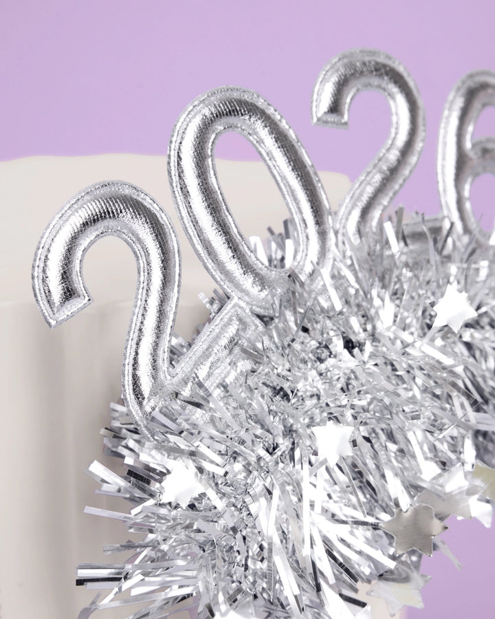 2026 PUFFY HEADBAND-SILVER