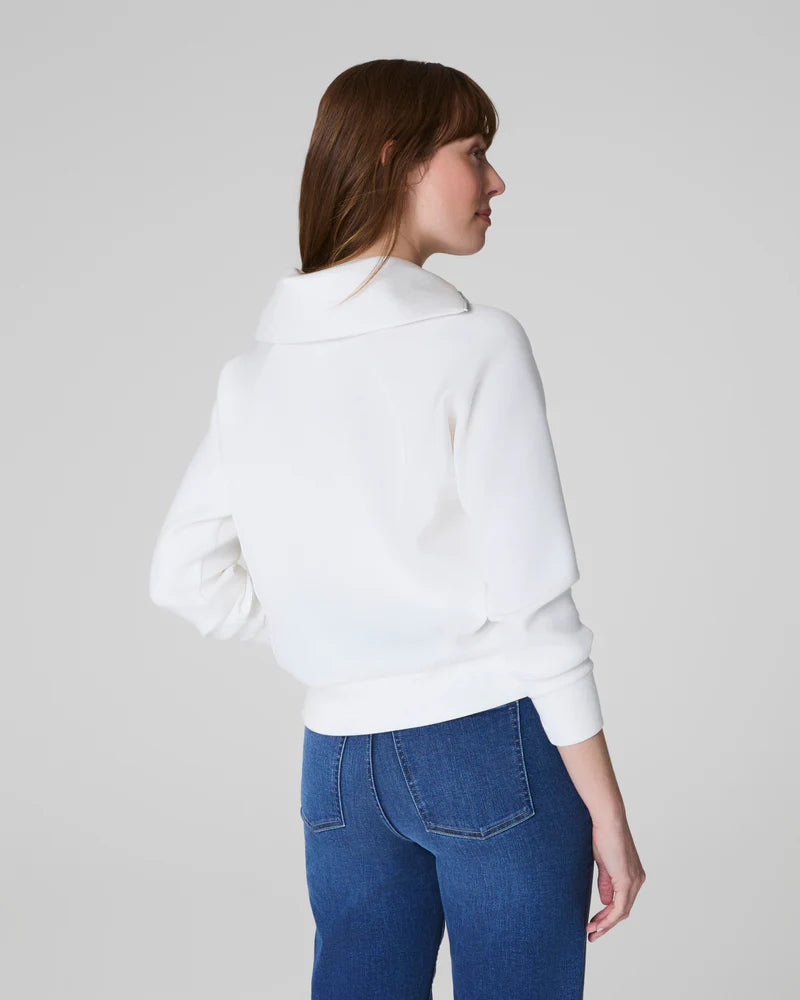 AIRESSENTIALS HALF ZIP-POWDER