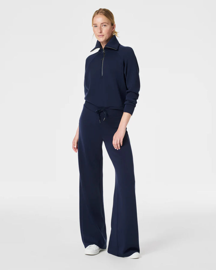 AIRESSENTIALS HALF ZIP-TIMELESS NAVY