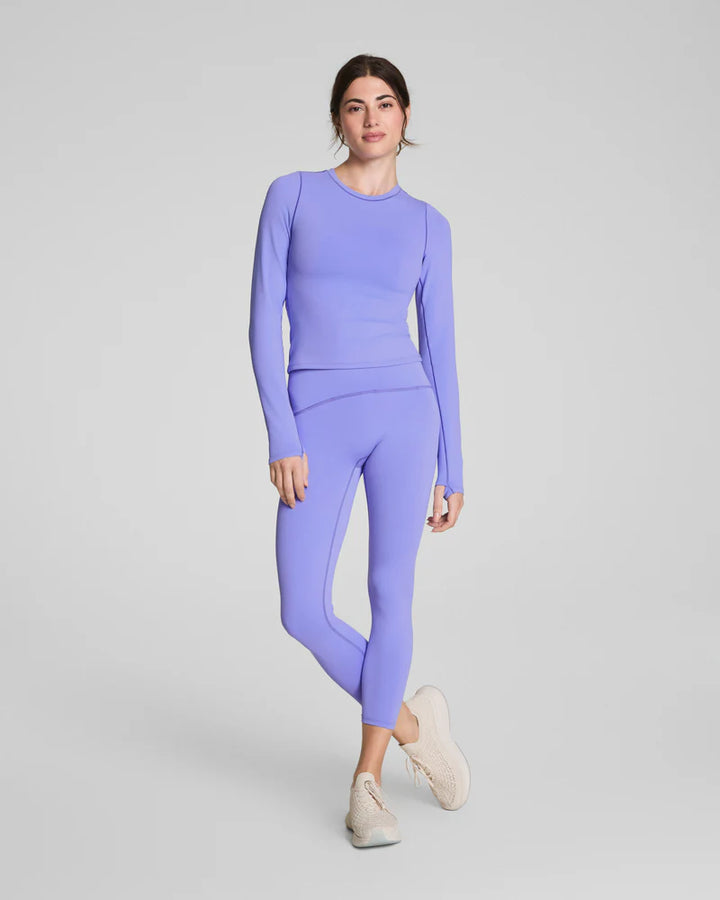 GET MOVING SECRET SWEAT LS TOP-LIGHT AMETHYST
