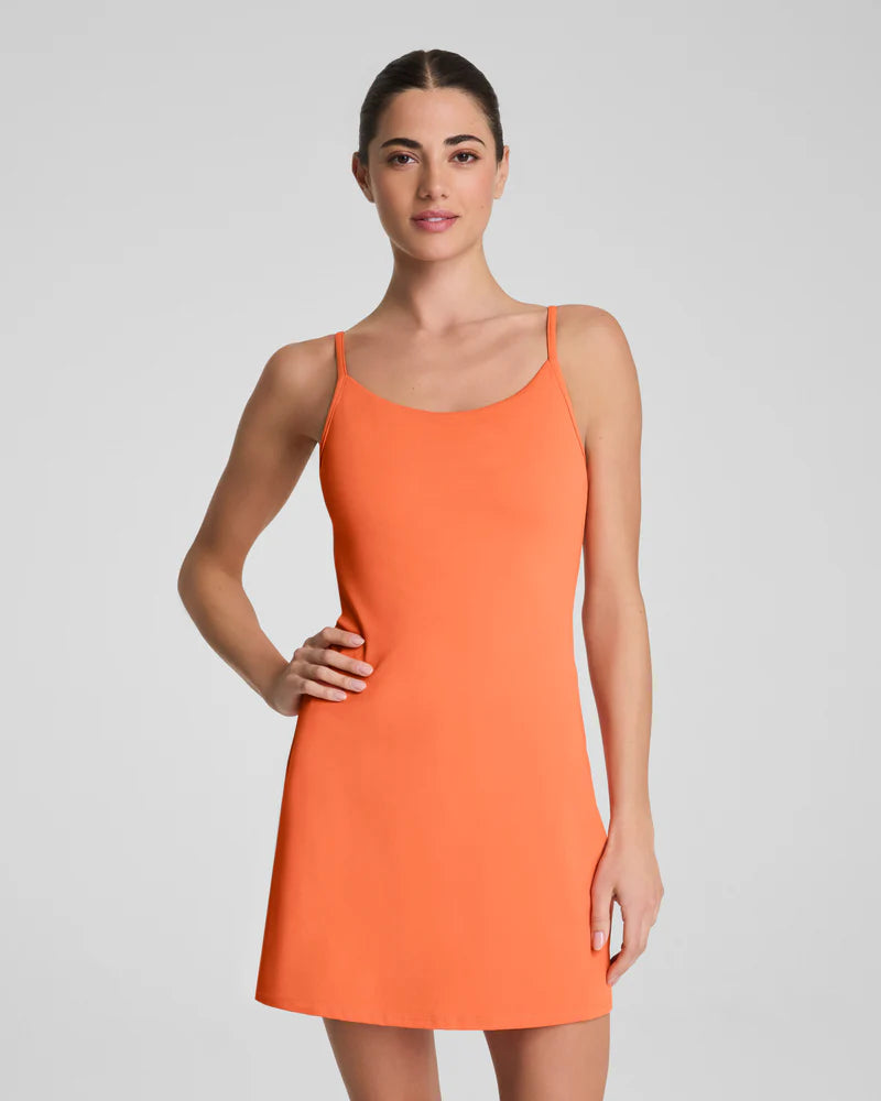 SPANXSHAPE BOOSTUP CAMI DRESS-PERSIMMON