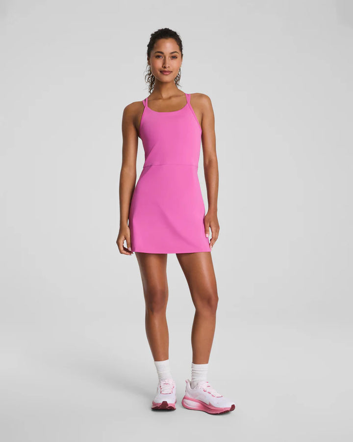 SPANXSHAPE BOOSTUP SCOOP NECK DRESS-AUORA