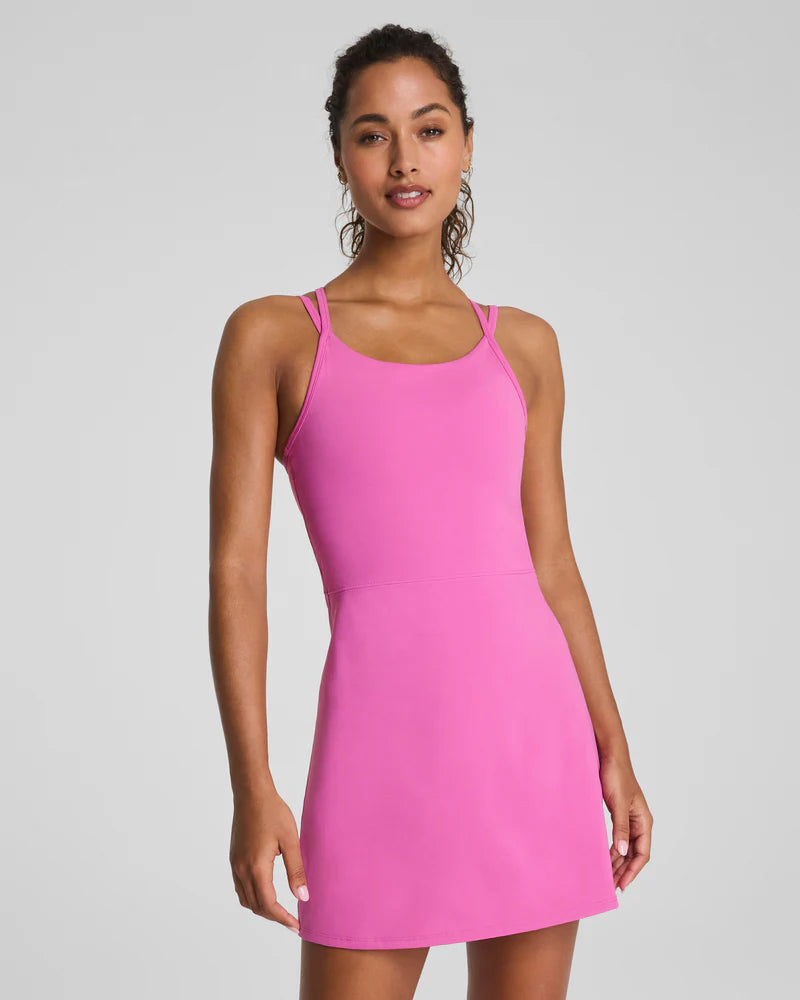 SPANXSHAPE BOOSTUP SCOOP NECK DRESS-AUORA