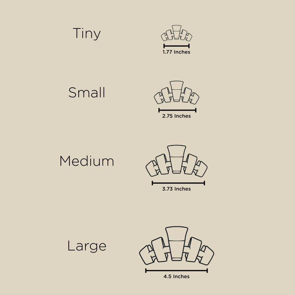 LARGE CLASSIC HAIR CLIP-RED CARPET READY