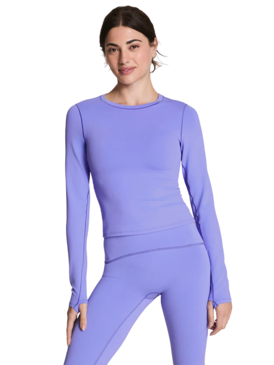 GET MOVING SECRET SWEAT LS TOP-LIGHT AMETHYST