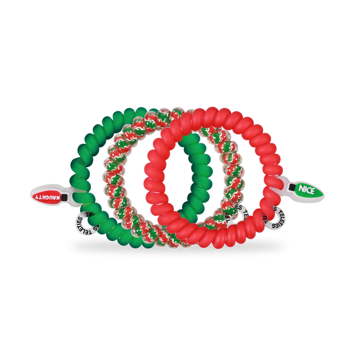 SMALL SPIRAL HAIR COILS-NAUGHTY OR NICE