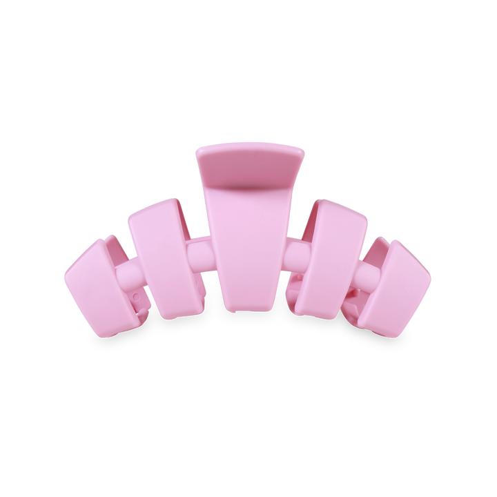 MEDIUM CLASSIC HAIR CLIP-MERRY PINKMAS