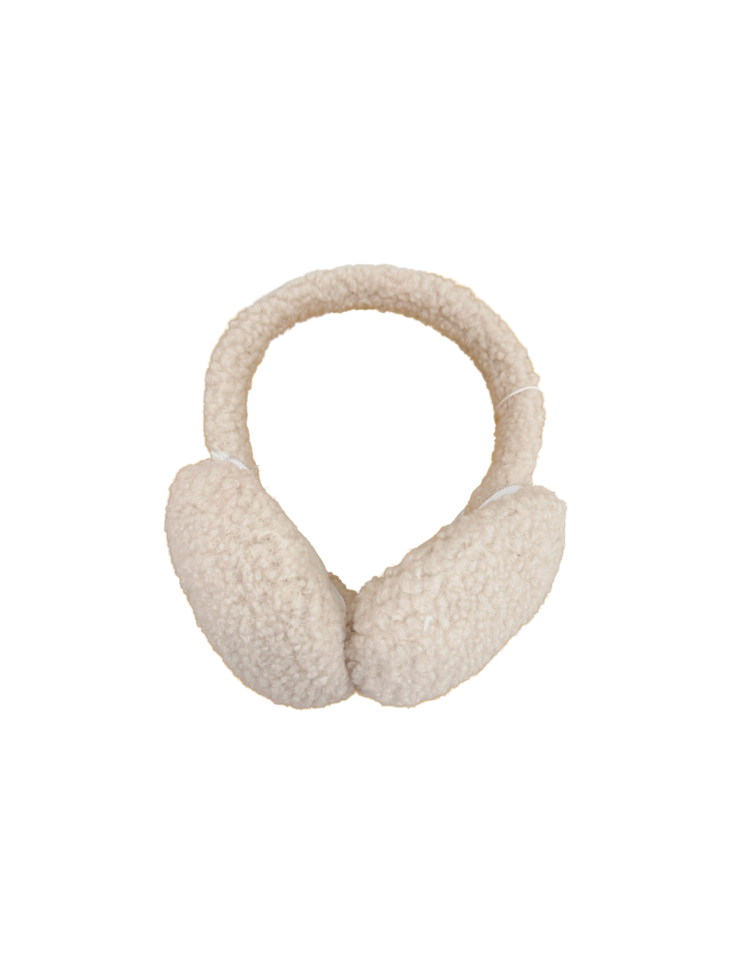 Beige ear muffs 