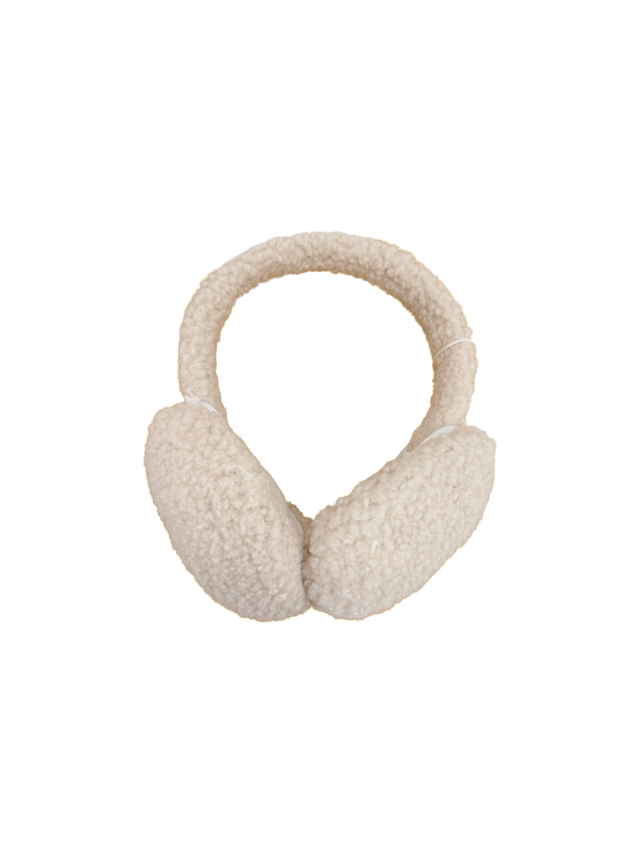 Beige ear muffs 