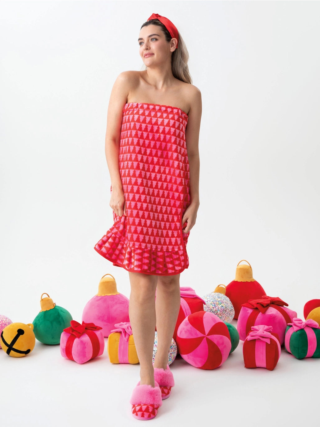 FELICITY TREE SLIPPERS-PINK