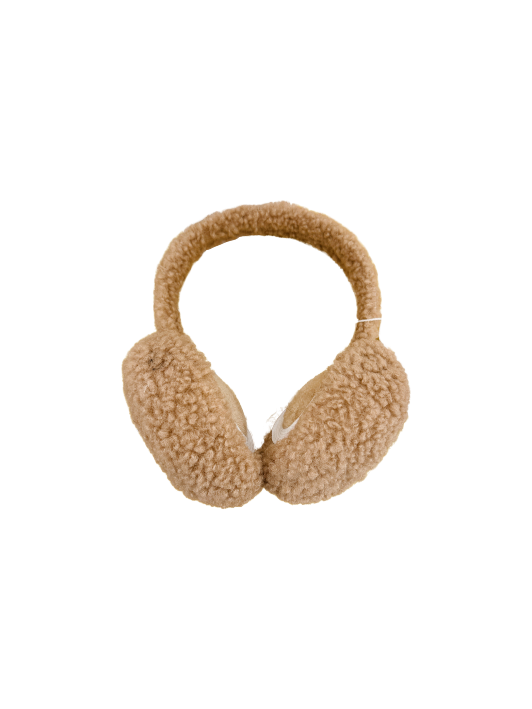 Beige Sherpa Earmuff 