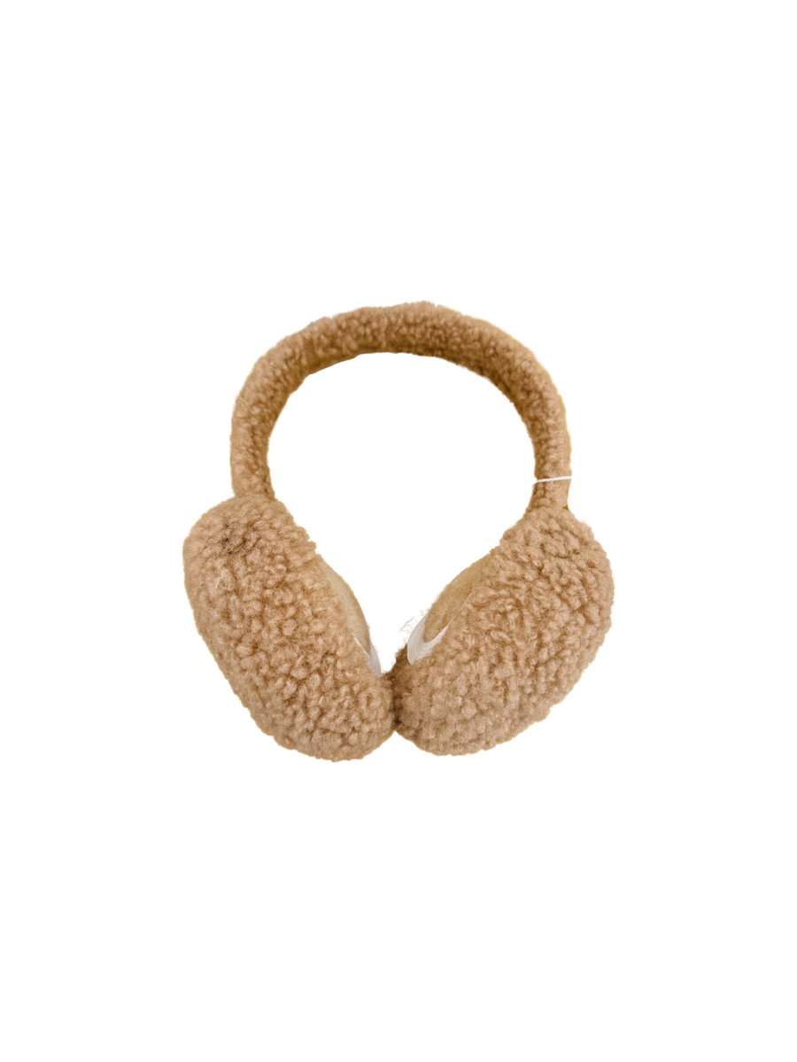 Beige Sherpa Earmuff 