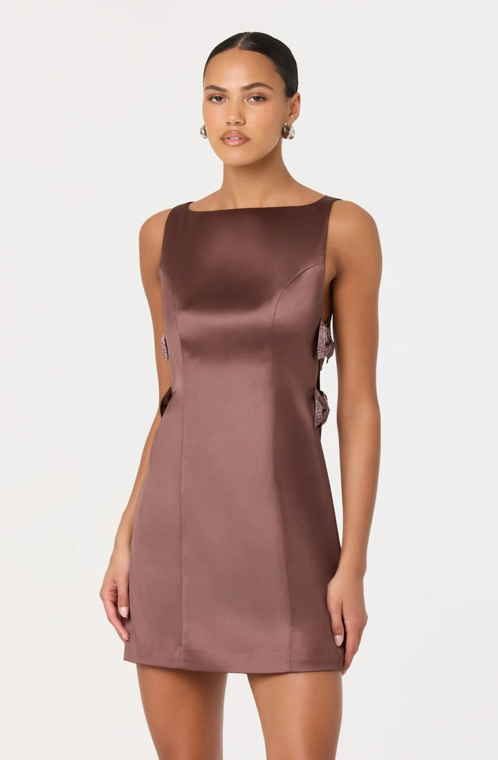 KINSEY DRESS-MAUVE