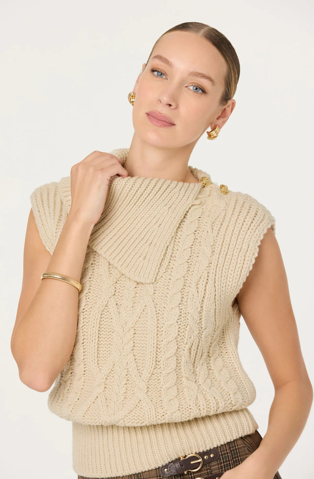KIRSTIN SWEATER-CREAM