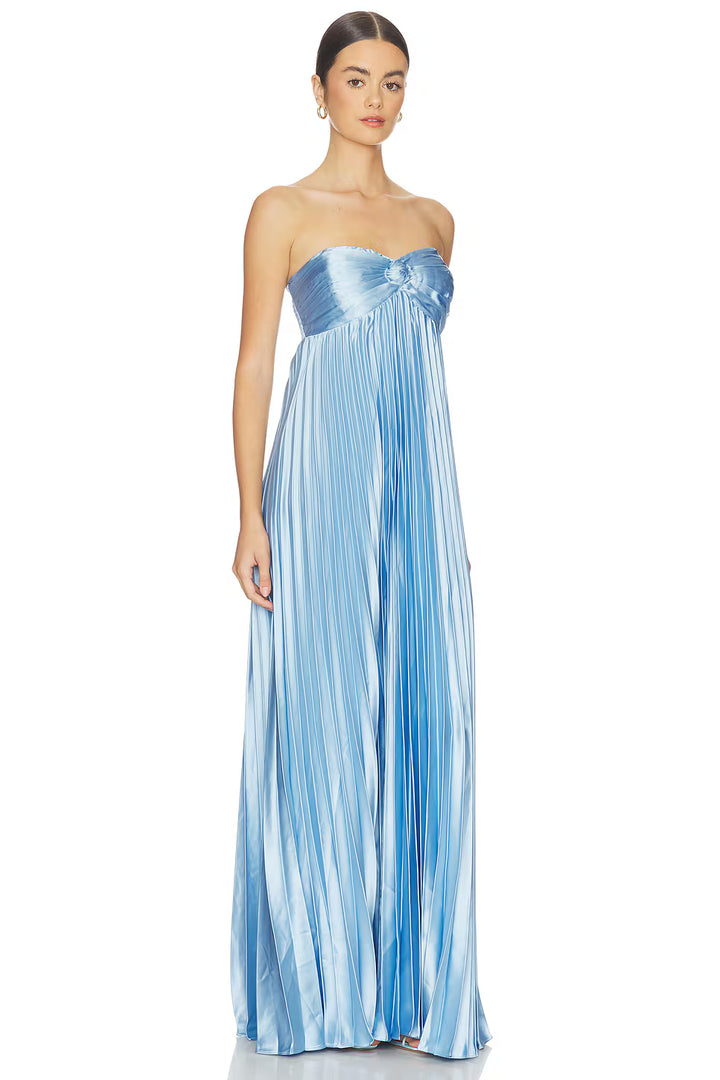 CYRINA GOWN-BLUE