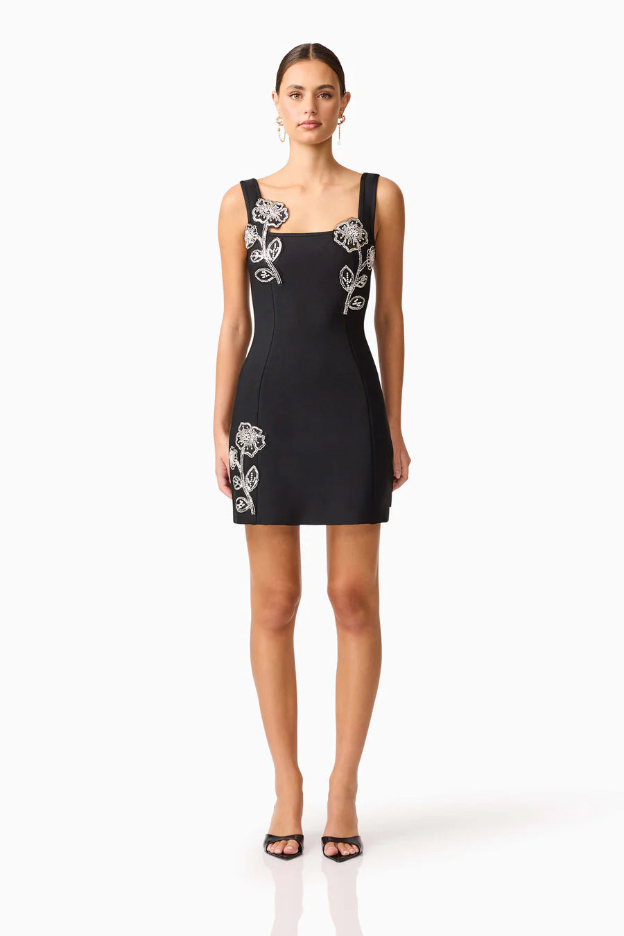 SOLEIL MINI DRESS-BLACK