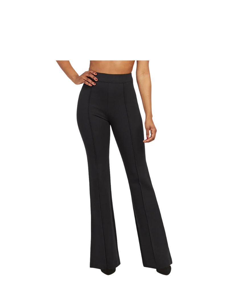SPANXSUPERSMOOTH PERFECTFIT PONTE FLARE- BLACK