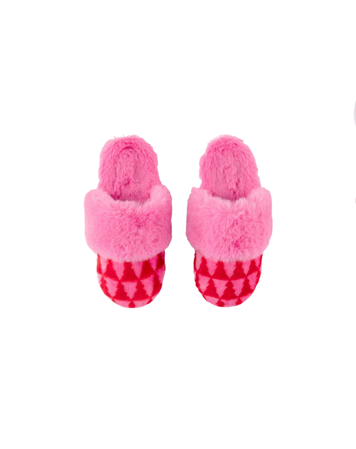 FELICITY TREE SLIPPERS-PINK