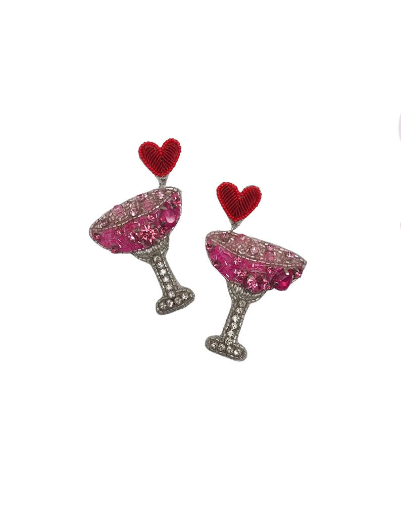 LOVE COCKTAIL EARRINGS