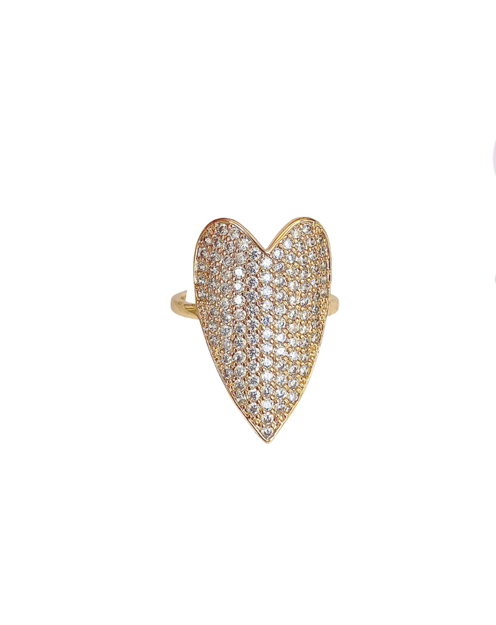 BIG HEART RING-GOLD