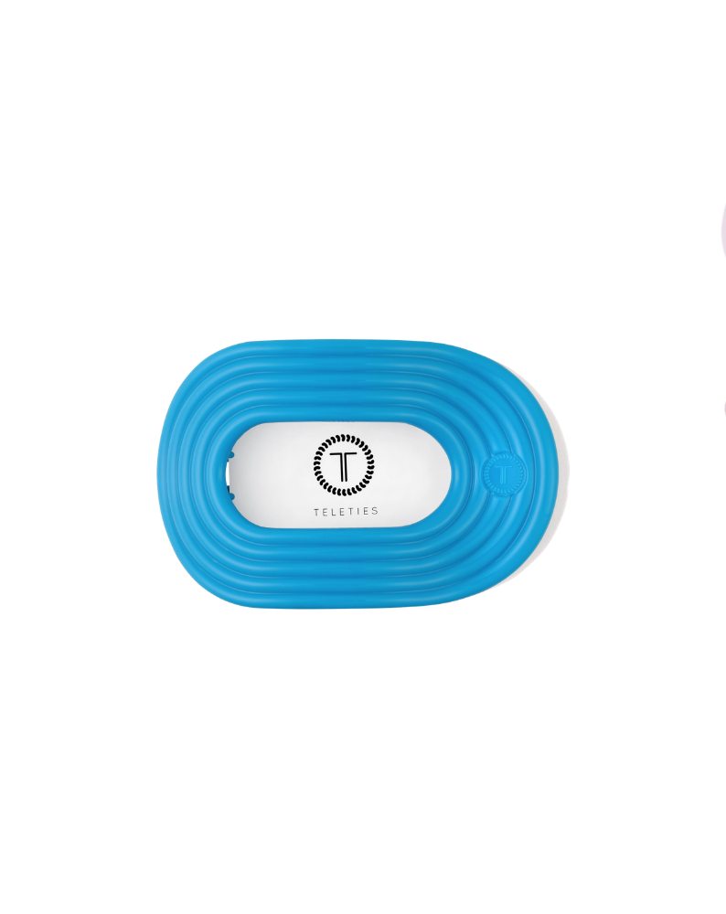 LARGE FLAT ROUND HAIR CLIP-MIAMI VICE