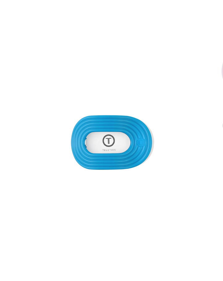 SMALL FLAT ROUND HAIR CLIP-MIAMI VICE