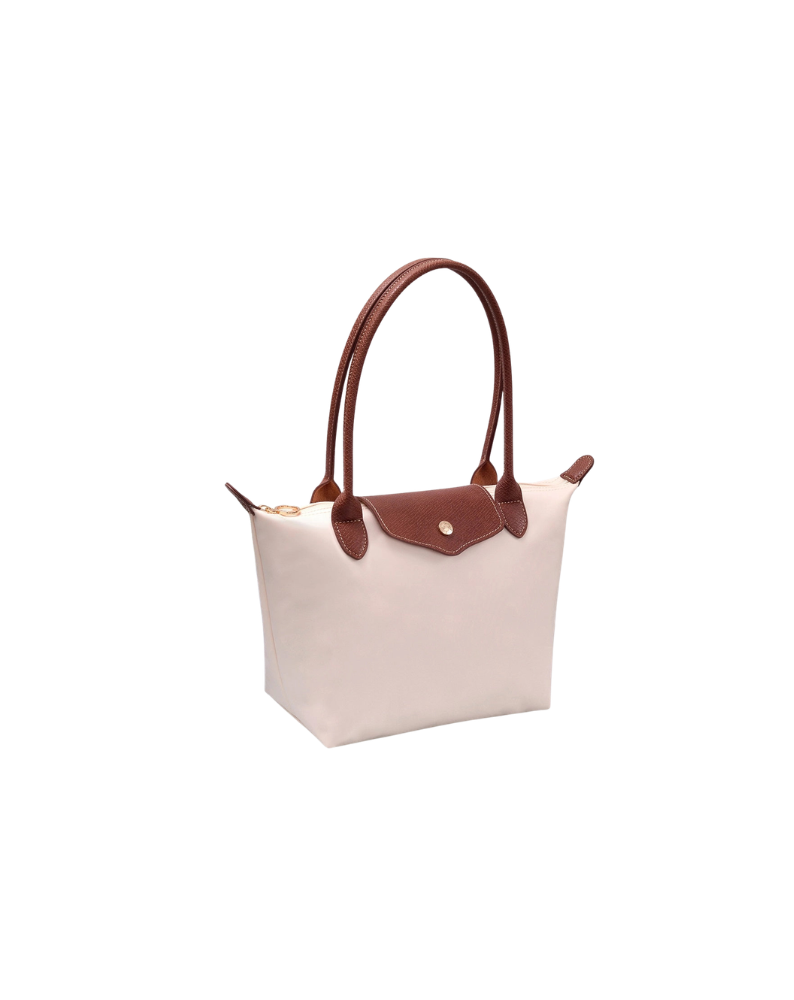 SHILOH 13” NYLON TOTE BAG-IVORY