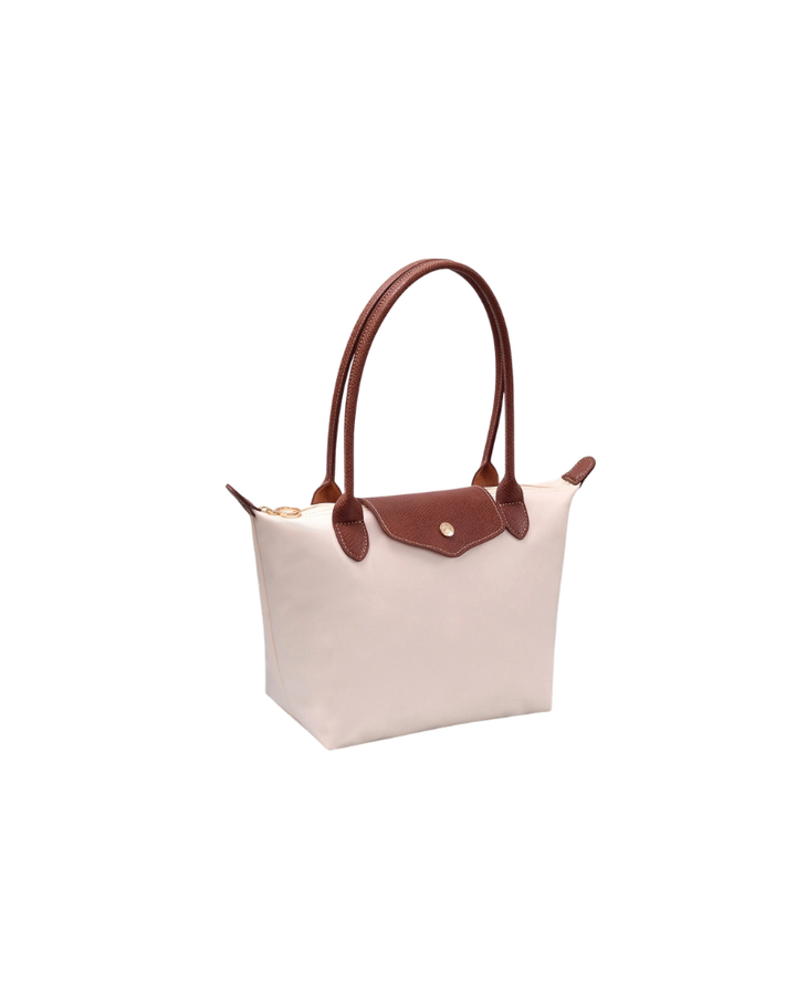 SHILOH 13” NYLON TOTE BAG-IVORY