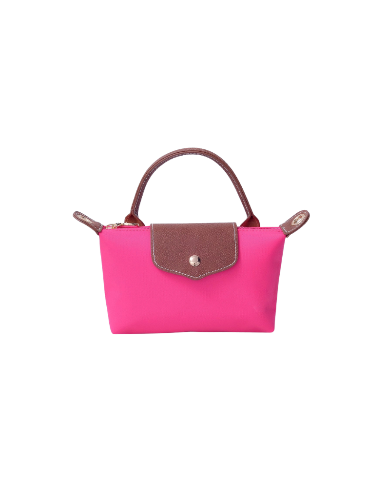 PENNY NYLON MINI CROSSBODY BAG-FUCHSIA