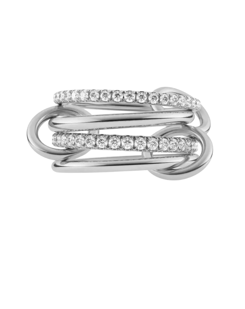 MULTI BAND ETERNITY RING-SILVER