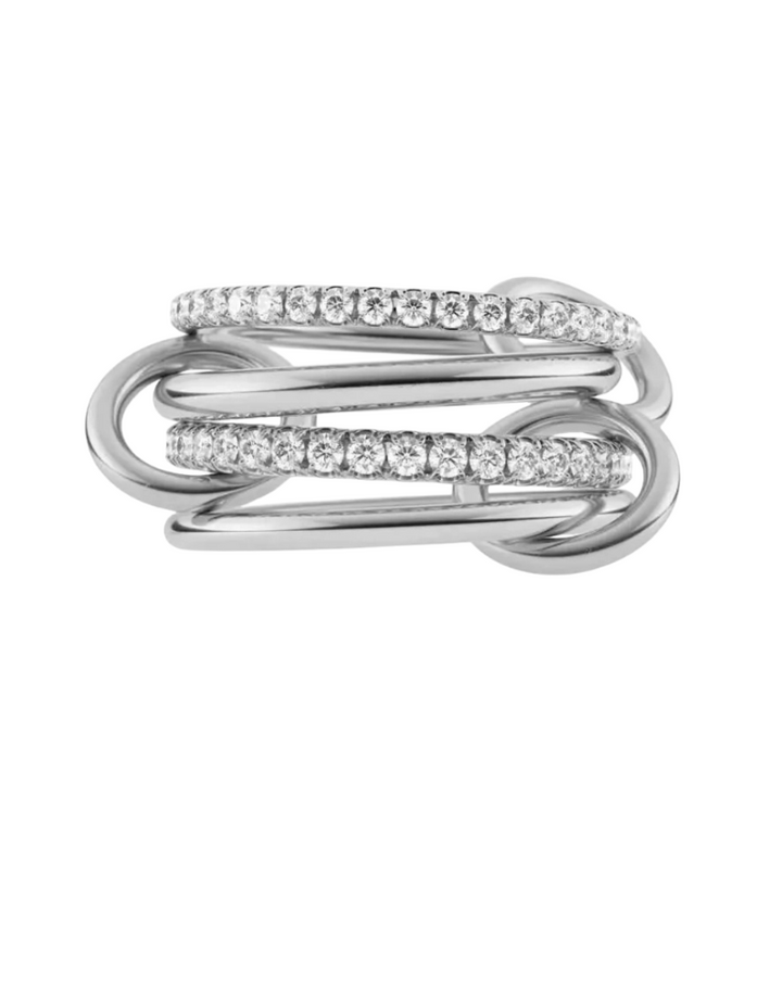 MULTI BAND ETERNITY RING-SILVER